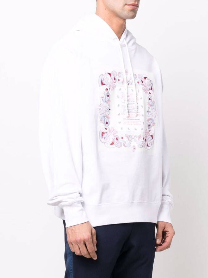 ETRO Katoenen hoodie Wit