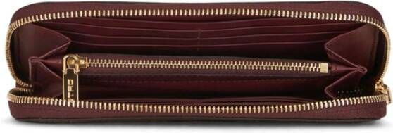 ETRO Leren portemonnee Bruin