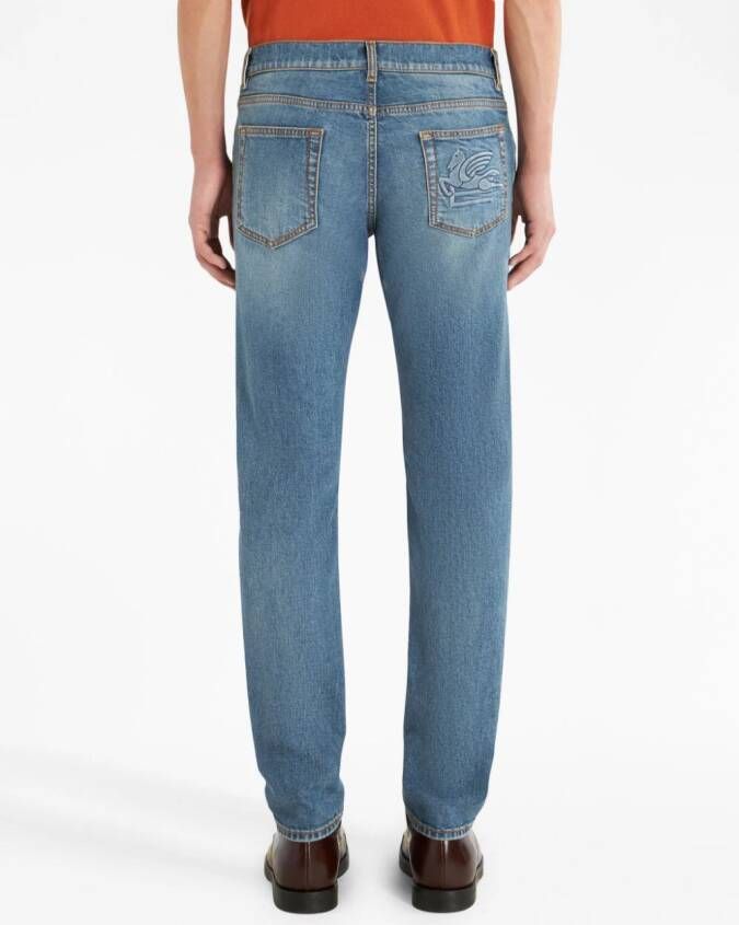 ETRO Straight jeans Blauw