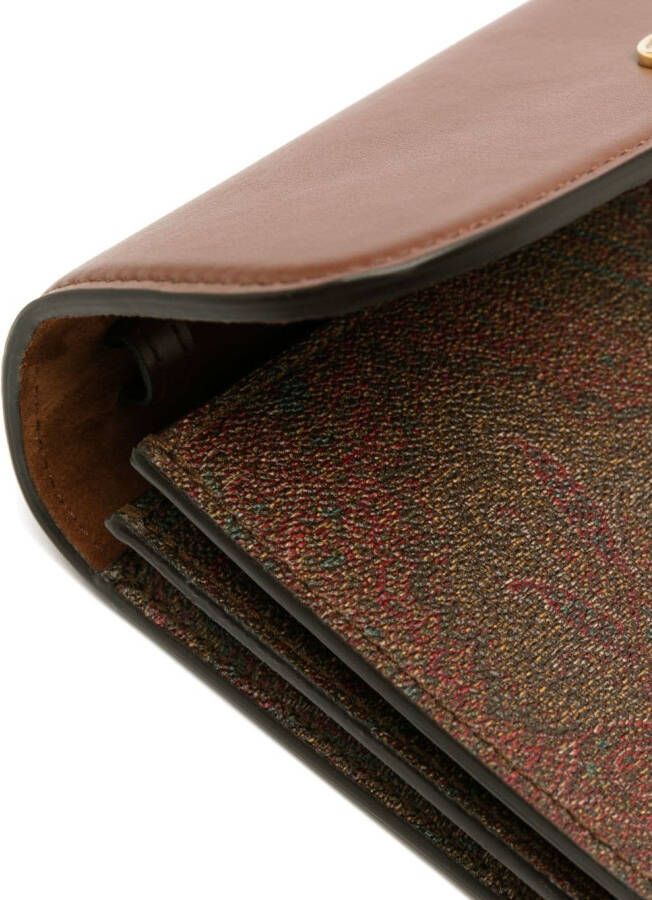 ETRO Kleine Essential crossbodytas Bruin