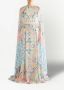 ETRO Maxi-jurk met paisley-print Blauw - Thumbnail 2