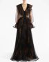 ETRO Maxi-jurk met print Zwart - Thumbnail 2
