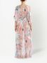ETRO Maxi-jurk met V-hals Roze - Thumbnail 3
