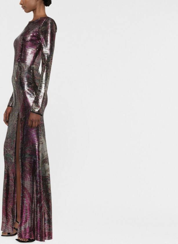 ETRO Metallic jurk Roze