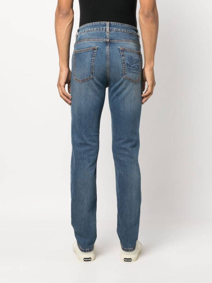ETRO Straight jeans Blauw