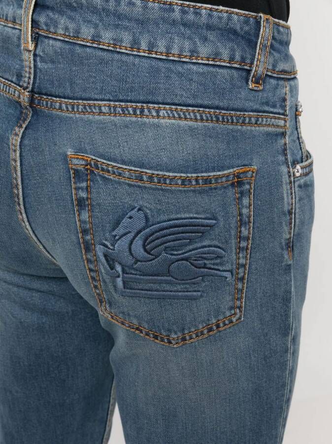 ETRO Straight jeans Blauw