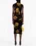 ETRO Midi-jurk met bloemenprint Zwart - Thumbnail 3