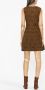 ETRO Mini-jurk met bloemjacquard Bruin - Thumbnail 3