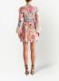 ETRO Mini-jurk met V-hals Roze - Thumbnail 3