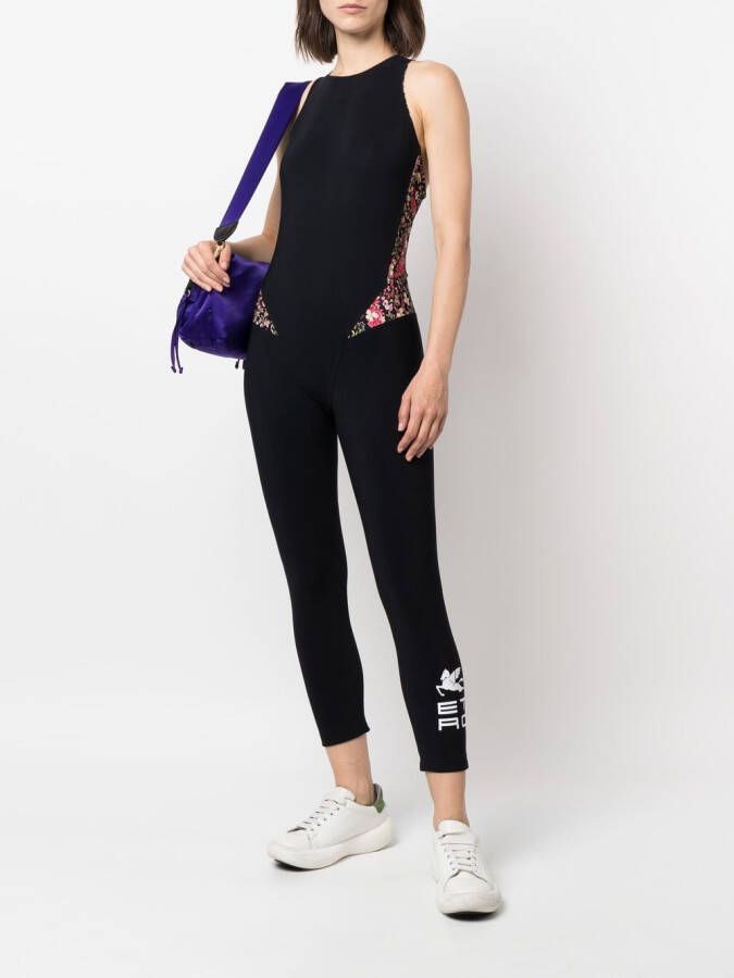 ETRO Mouwloze jumpsuit Zwart