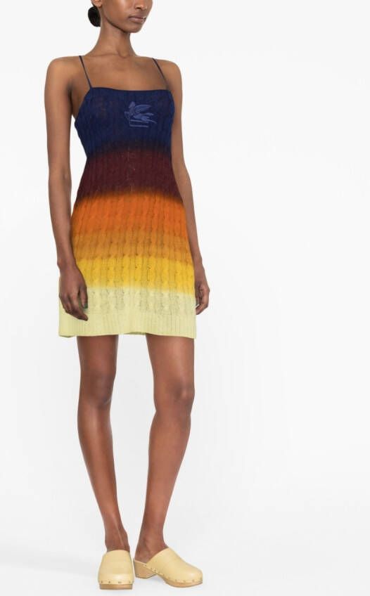 ETRO Gebreide jurk Oranje
