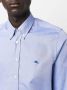 ETRO Overhemd met geborduurd logo Blauw - Thumbnail 5
