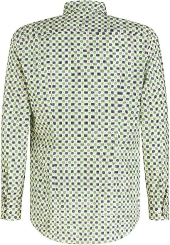 ETRO Overhemd met geometrische print Groen