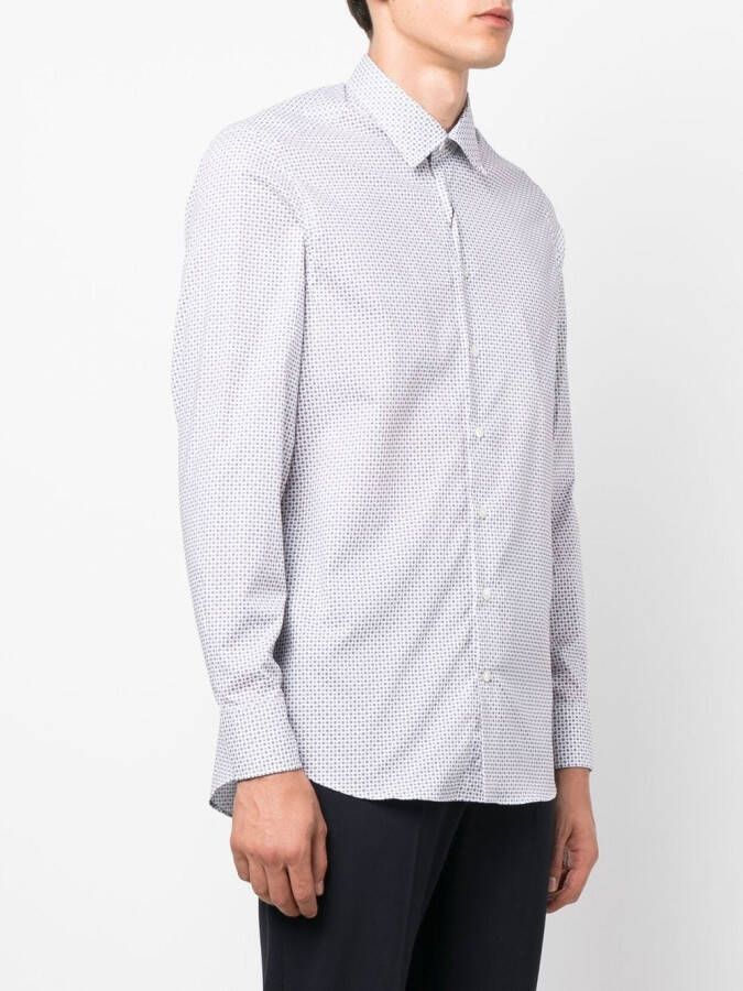 ETRO Overhemd met geometrische print Wit