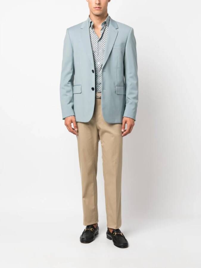 ETRO Overhemd met paisley-print Blauw