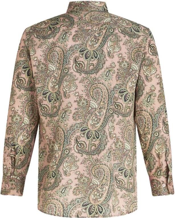 ETRO Overhemd met paisley-print Beige