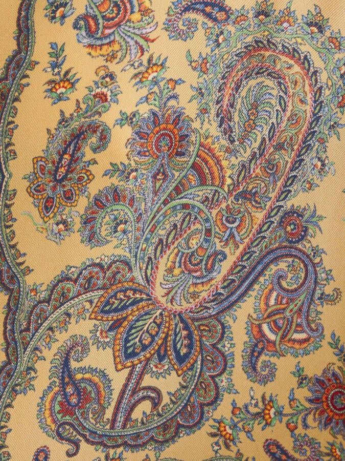 ETRO Jurk met paisley-print Beige