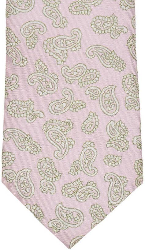 ETRO Stropdas met paisley-print Roze