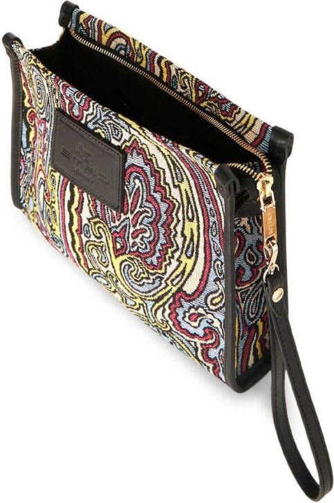 ETRO Portemonnee met paisley-print Zwart