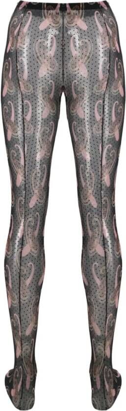 ETRO Panty met paisley-print Zwart
