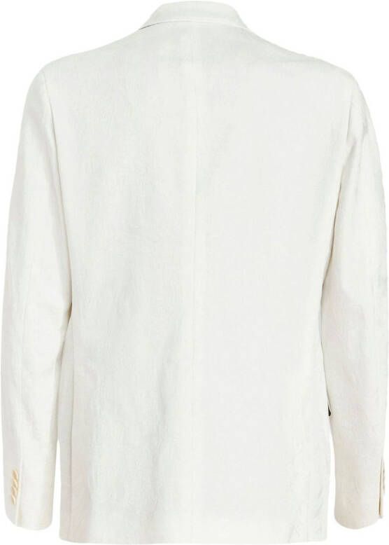 ETRO Blazer met enkele rij knopen Wit