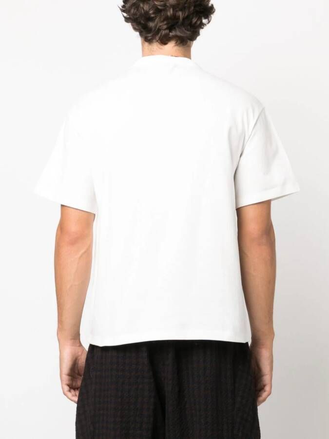 ETRO Pegaso overhemd met geborduurd logo Wit