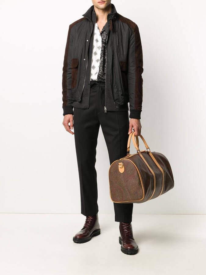 ETRO Reistas met paisley-print Bruin