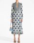 ETRO Midi-jurk met geometrische print Wit - Thumbnail 2
