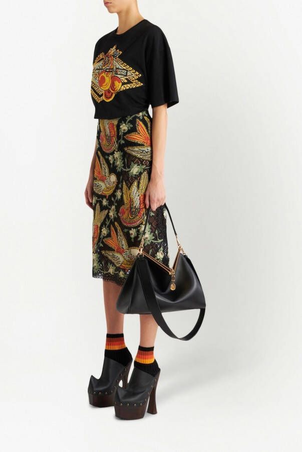ETRO Vela schoudertas Zwart