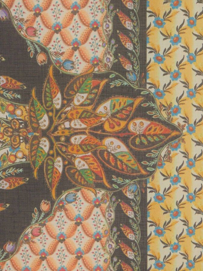 ETRO Sjaal met bloemenprint Geel