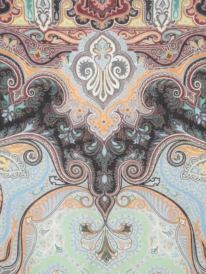 ETRO Sjaal met paisley-print Rood