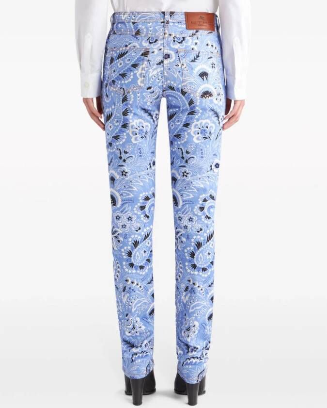 ETRO Skinny jeans Blauw