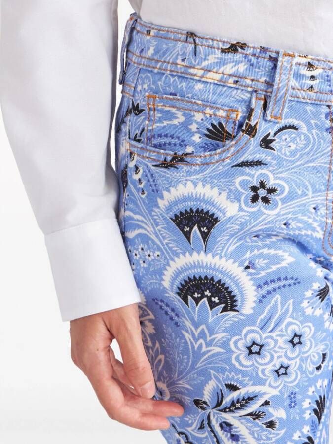 ETRO Skinny jeans Blauw