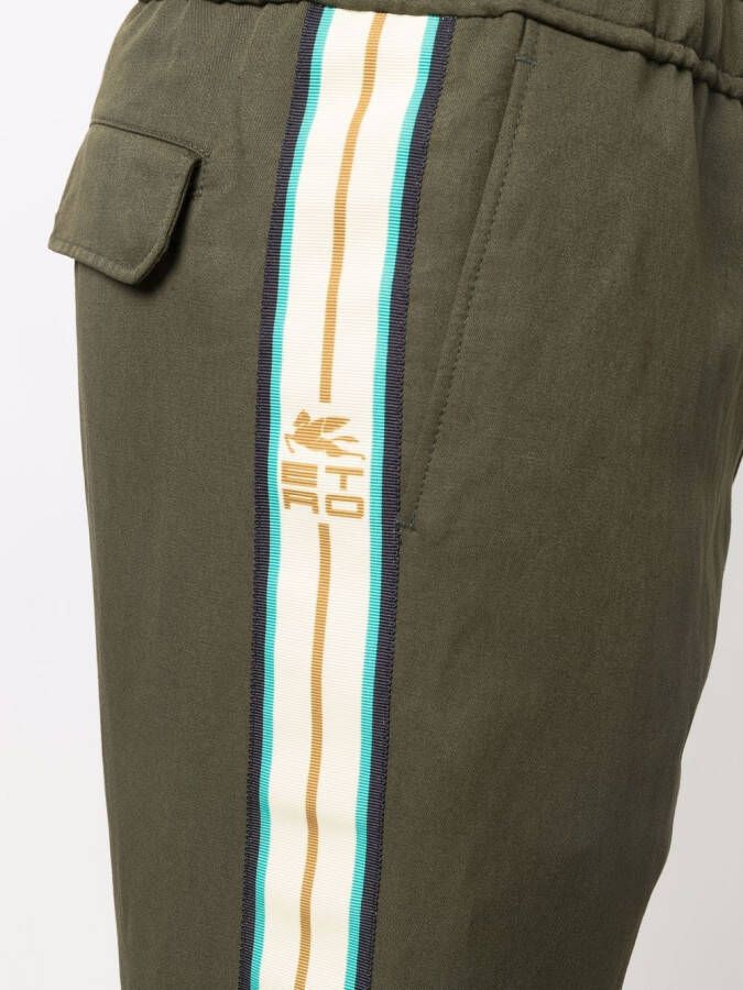 ETRO Straight broek Groen