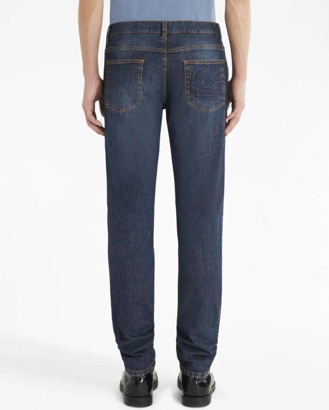 ETRO Straight jeans Blauw