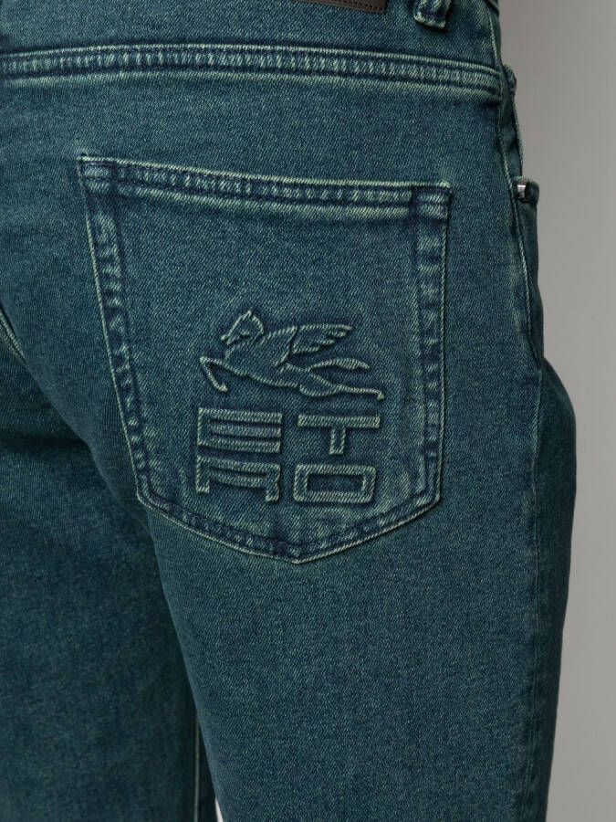 ETRO Straight jeans Blauw