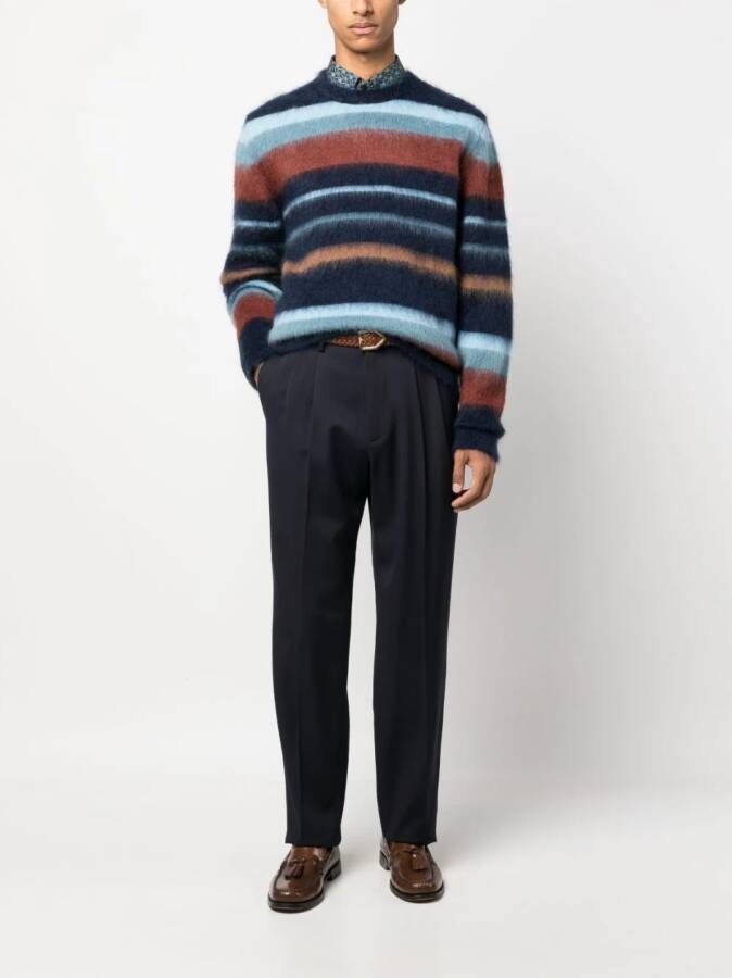 ETRO Gestreepte trui Blauw