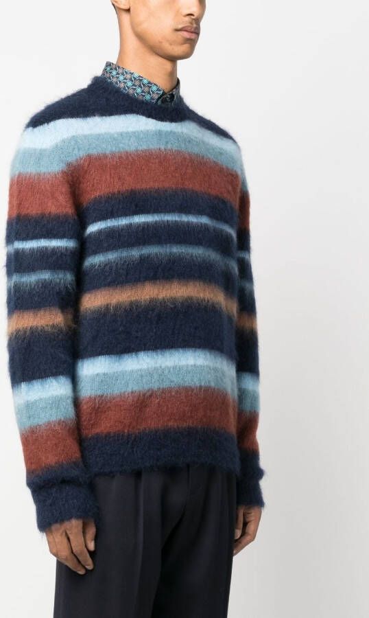 ETRO Gestreepte trui Blauw