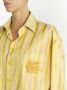 ETRO Gestreepte blousejurk Geel - Thumbnail 5