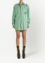 ETRO Gestreepte blousejurk Groen - Thumbnail 3