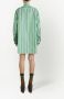 ETRO Gestreepte blousejurk Groen - Thumbnail 4