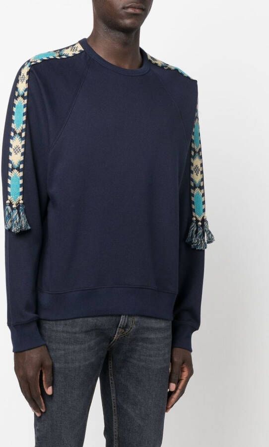 ETRO Sweater met print Blauw