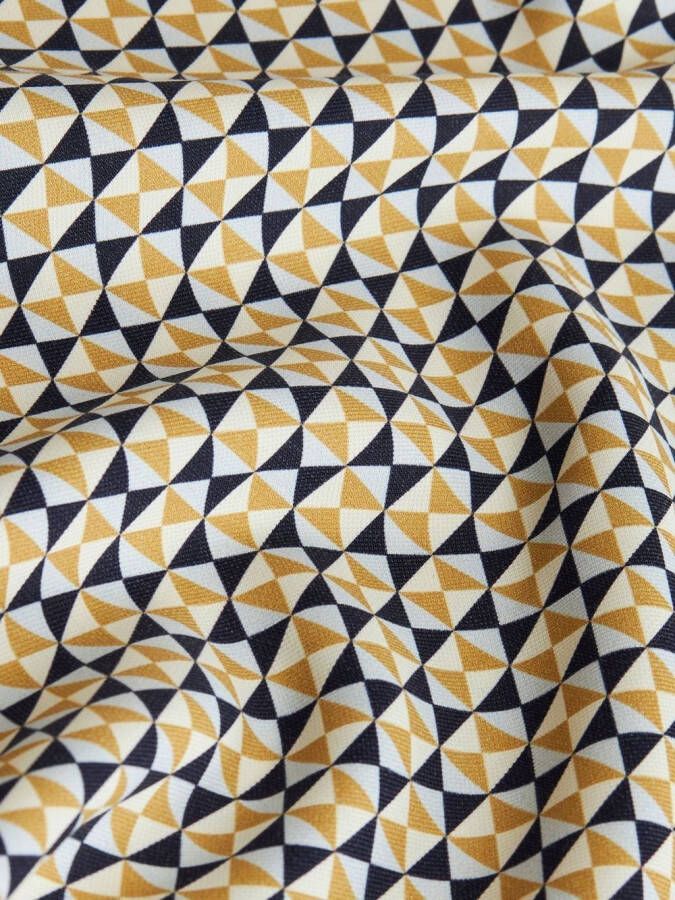 ETRO T-shirt met geometrische print Geel