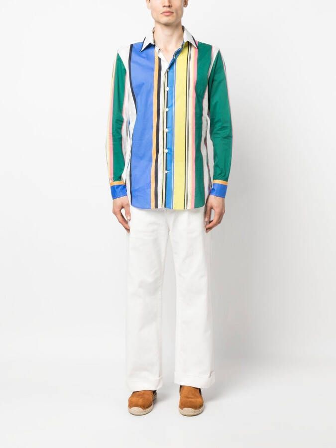 ETRO Broek met borduurwerk Wit