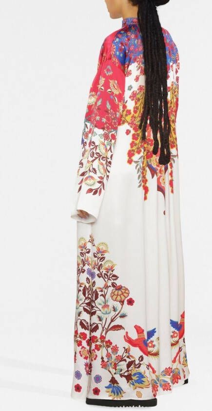 ETRO Tuniekjurk met bloemenprint Beige