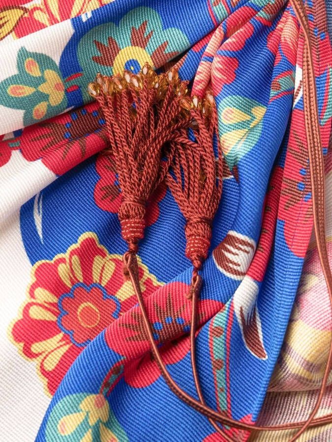 ETRO Tuniekjurk met bloemenprint Beige
