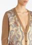 ETRO Vest met bloemenprint Bruin - Thumbnail 4