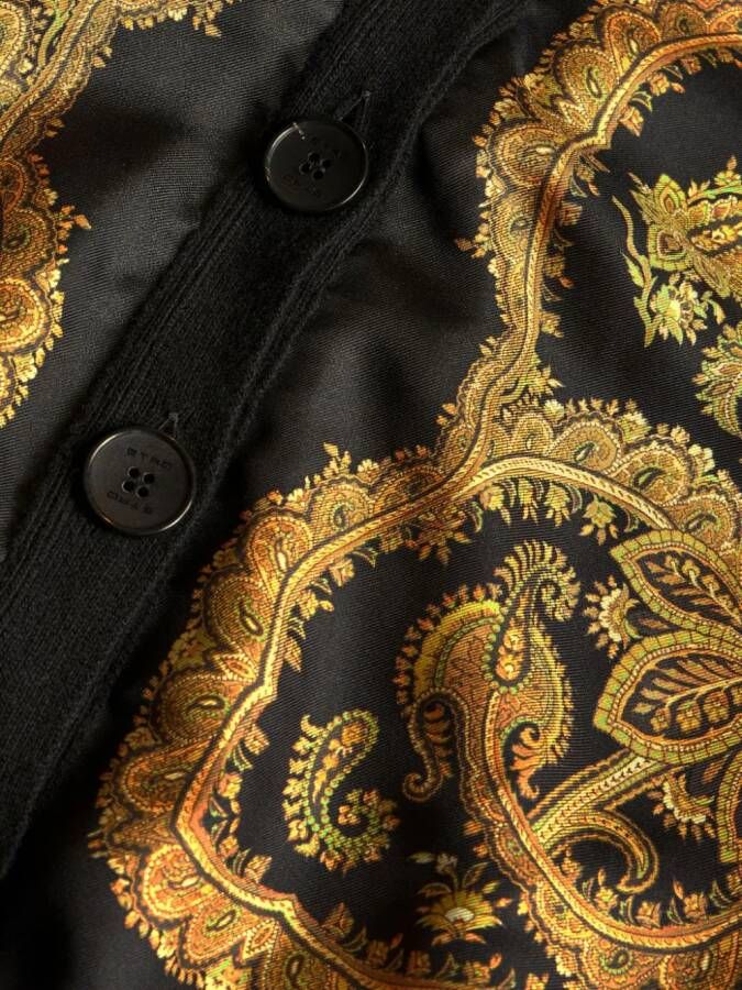 ETRO Vest met paisley-print Blauw