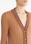 ETRO Vest met V-hals Bruin - Thumbnail 4