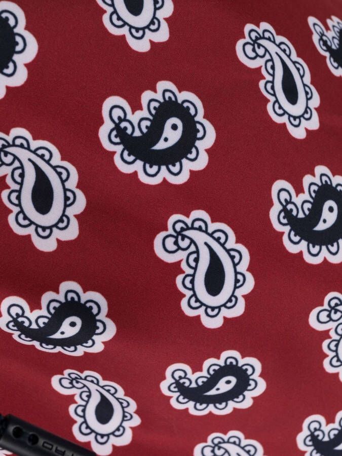 ETRO Zwembroek met paisley-print Rood